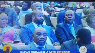 RDC OUVERTURE DES ÉTATSGÉNÉRAUX DE LA JUSTICE [upl. by Previdi726]