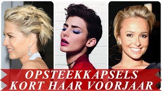 Moderne opsteekkapsels kort haar voorjaar 2018 [upl. by Kaleena]