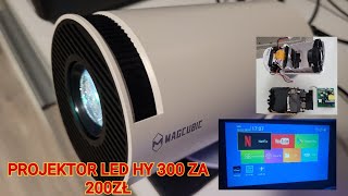 Projektor Led Hy300 za 200 zł Czy warto Klon Samsunga Freestyle [upl. by Attelrak]