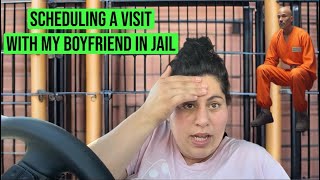 SCHEDULING A VISIT WITH MY BOYFRIEND IN JAIL GONE WRONG  DAY 8 [upl. by Alyhc]