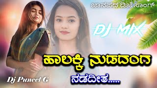 ಹಾಲಕ್ಕಿ ನುಡದಂಗ ನಡದೀತ  Halakki Nudadhanga Old Janapada Song Mix HPBeatz• [upl. by Arimahs]