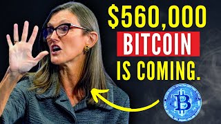 Cathie Wood Bitcoin to 560000 is Coming NEW Bitcoin Price Prediction Portfolio amp Crypto Outlook [upl. by Adolfo]