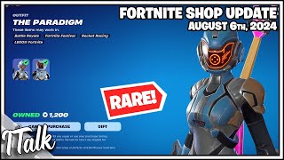 SUPER RARE THE PARADIGM IS BACK Fortnite Item Shop August 6th 2024 Fortnite Chapter 5 [upl. by Marlea669]