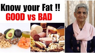 Know your Fat  Good Fat vs Bad fat  visible vs invisible fat  saturated vs unsaturated fat [upl. by Naesyar]