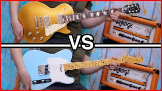 Gibson Les Paul vs Fender Stratocaster which is better [upl. by Almallah]