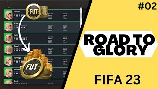 BRONZE PACK METHOD MAKES FOR EASY COINS  FIFA 23 Road To Glory EP 2 [upl. by Holey]