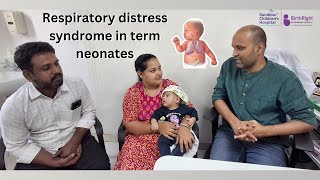 Respiratory distress syndrome in term neonates  Part3 [upl. by Laeria]