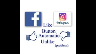 Facebook or instagram like button automatic unlike problem [upl. by Ylsel169]