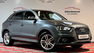 Audi Q3 TFSI S line OtterbourneCarCompany [upl. by Publia]