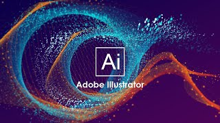 How to Make Vector Abstract Particles Using Adobe Illustrator [upl. by Kenn392]