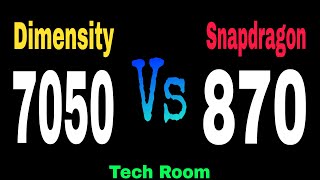 Snapdragon 870 VS Dimensity 7050  Which is best⚡ Mediatek Dimensity 7050 Vs Snapdragon 870 [upl. by Korney]