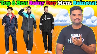 ✅ Top 8 Best Mens Raincoat In India 2023 With Price Rain Season Raincoat Review amp Comparison [upl. by Ymerej]