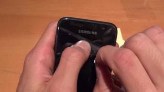 How to apply a screen protector to your SGS  By TotallydubbedHD [upl. by Marys]