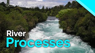 River Processes  Erosion Transportation amp Deposition  AQA GCSE 91 Geography [upl. by Payne]