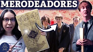 Creación del MAPA DEL MERODEADOR  Historia Completa  Harry Potter Explicado [upl. by Dranel]