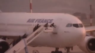 Air France Flight 8969  Hijack Footage [upl. by Norred]