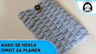 Kako se hekla omot za planer  PletenjeNet  Pletenje Heklanje [upl. by Maida478]