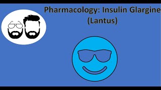 NCLEX Prep Pharmacology Insulin Glargine Lantus [upl. by Genni]