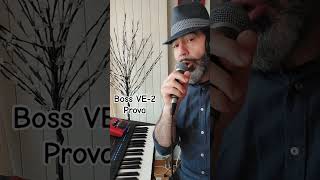 Boss VE2 vocal harmonist  prova [upl. by Goraud]