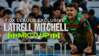 Latrell Mitchell Micd up against the Tigers  Fox League [upl. by Yennep]