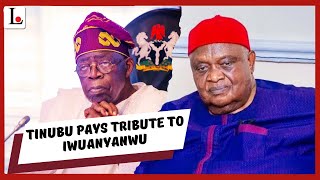 Tinubu Pays Tribute To Iwuanyanwu [upl. by Edac]