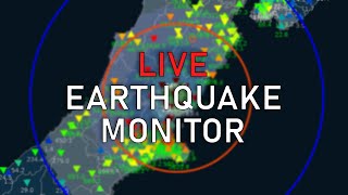 Live Earthquake Monitoring on GlobalQuake [upl. by Giustina481]