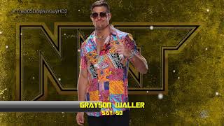 WWE Grayson Waller 1st Theme  Say So HQ  Arena Effects [upl. by Arais]