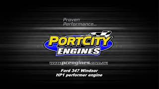 Ford 347W HP1 Performer engine on Dyno [upl. by Suiramed]