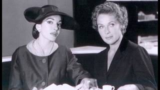 Maria Callas interrogates Elisabeth Schwarzkopf [upl. by Peters363]