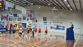 Dandenong vs Latrobe Uni  Division 1 Mens 2023 Ballarat Volleyball Tournament [upl. by Licha610]