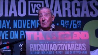 Manny Pacquiao vs Jessie Vargas  UNDERCARD PRESS CONFERENCE [upl. by Oilicec530]