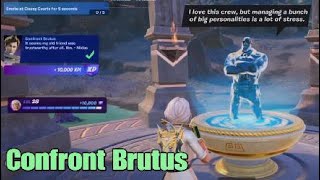 Easily Confront Brutus  Fortnite Rise of Midas Quest [upl. by Aindrea]