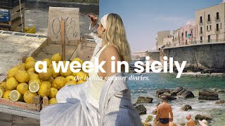 a week in sicily  the italian summer diaries 02 VLOG [upl. by Atworth]