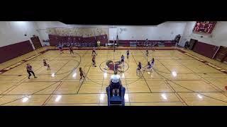 Whitney Point vs Trumansburg Girls Modified Volleyball [upl. by Laryssa]