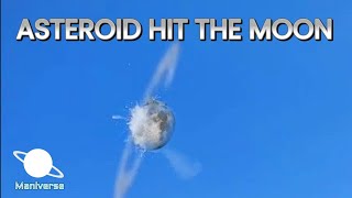 Moon hit by asteroid 2022  Is it real or fake [upl. by Pentheas]