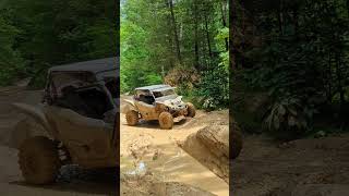 Look At Him Go  Yamaha YXZ Rut Riding Royal Blue Trails Tennessee redclayriders shorts [upl. by Judsen]