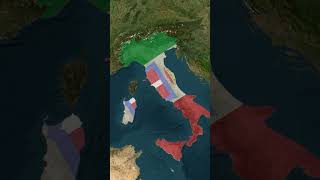 La storia della bandiera italiana shorts mappe bandiere italia [upl. by Idnil]