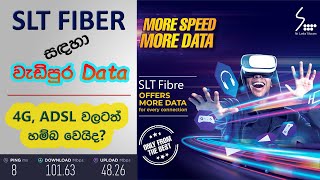 SLT Fiber Data Increment  SLT Fiber packages වල Data වැඩි කරලා [upl. by Uyr341]