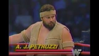 Wrestling “Jobber” AJ Petruzzi 1985 [upl. by Norraa]