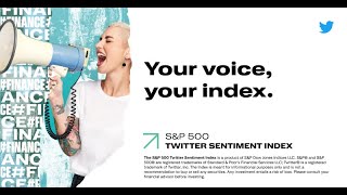 The SampP 500 Twitter Sentiment Index [upl. by Verna]