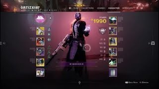 Destiny 2 Quad 100 stats Chromatic Fire Prismatic Warlock [upl. by Lehmann249]