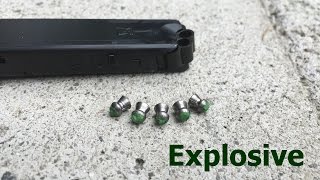 Gamo PT85 Explosive Pellets [upl. by Ardnot]