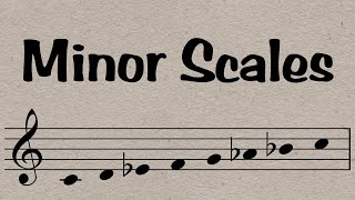 Minor Scales  Everything You Need To Know In 7 minutes [upl. by Olotrab]