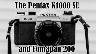 Shooting Fomapan 200 using the Pentax K1000 SE [upl. by Annadiana]