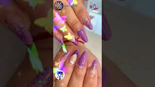 Unhas de Gelatina Transparente Inspiradas na moda das unhas de vidro elas são coloridas unhas [upl. by Etka629]