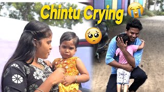 CHINTU செம அழுகை 😭 SCHOOL வேணாம்🥹satheeshshanmu [upl. by Alexandrina24]