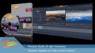 VideoLernkurs Pinnacle Studio 25 Volume 4  Überblick [upl. by Romelda779]