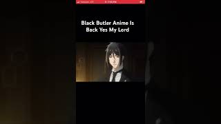 Black Butler Anime Is Back 2024 anime manga newanime japan fangirl 💙 anime [upl. by Ihskaneem]