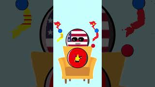 Vietnam Choice countryballs vietnam usa funny [upl. by Neyu]