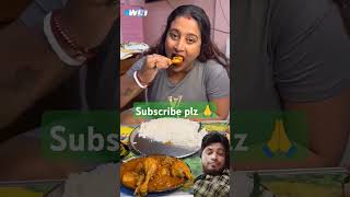 Chicken gravy with ricechicken food chickenlegpiece viralvideo asmr foodchallange shorts [upl. by Zailer936]